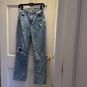 Paige ripped jeans size 25 Stella style ladies